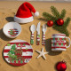 Personalised Melamine Kids Christmas Plates & Dinner Sets