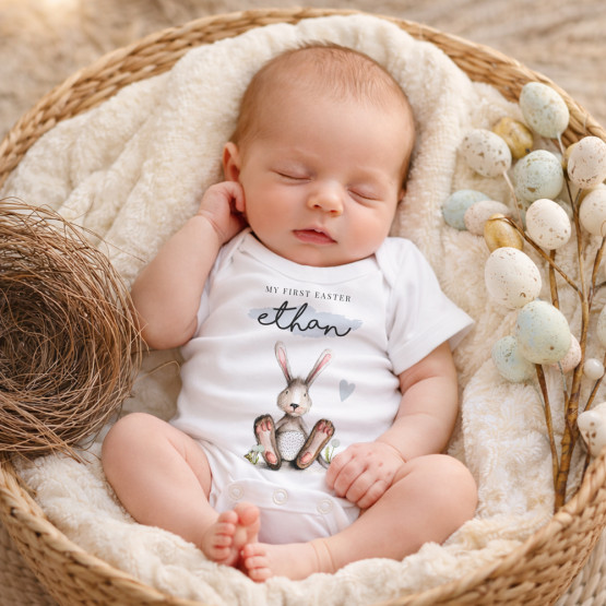 Personalised Easter Baby Onesies