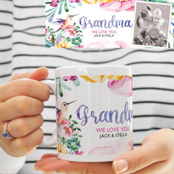 Photo Mug Custom Gift Personalised Mothers Day Gift Nanna Oma Granny Nanny Grandma