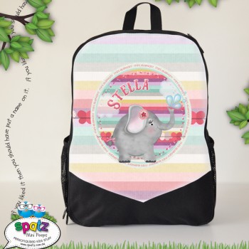 Kids Backpack, Personalised kids Bags, Kids Bags For School, Childrens Backpack, medium backpack, medium back-pack, kids back pack, kids kinder bag, kids bag with name, Kindy Bag