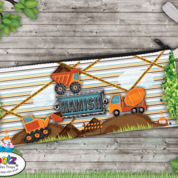 kids pencil case, kids pencilcase, kids pencil case with name, kids birthday gift idea, personalised kids pencil case, kids character pencil case, first day at school gift