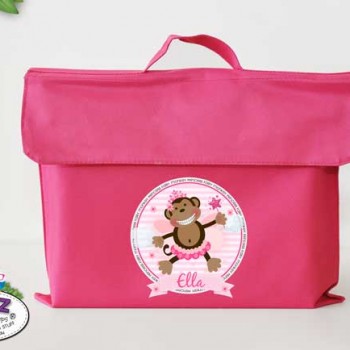 library Bags For Kids, waterproof library bag, kids book bag, library bag with handles, library bag with name, kids library bag, school library bag, Personalised Kids Library Bag