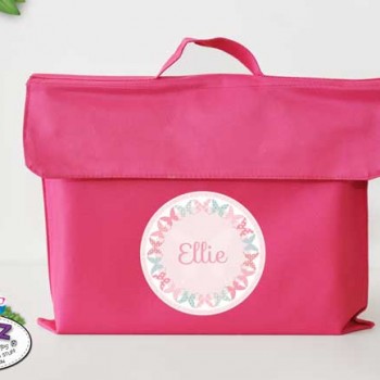 library Bags For Kids, waterproof library bag, kids book bag, library bag with handles, library bag with name, kids library bag, school library bag, Personalised Kids Library Bag