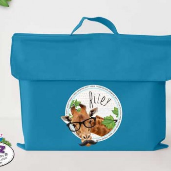 library Bags For Kids, waterproof library bag, kids book bag, library bag with handles, library bag with name, kids library bag, school library bag, Personalised Kids Library Bag