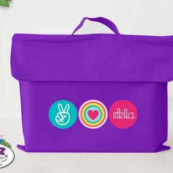 Personalised Kids Waterproof Library Bag School