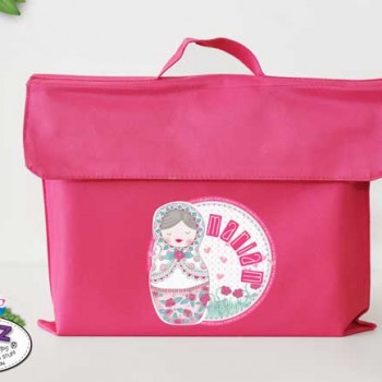 library Bags For Kids, waterproof library bag, kids book bag, library bag with handles, library bag with name, kids library bag, school library bag, Personalised Kids Library Bag babushka