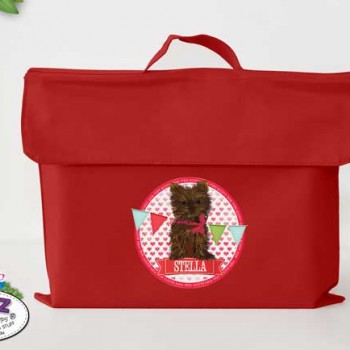 library Bags For Kids, waterproof library bag, kids book bag, library bag with handles, library bag with name, kids library bag, school library bag, Personalised Kids Library Bag