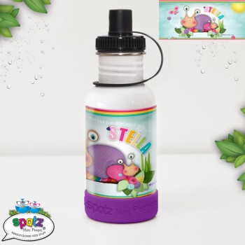 Kids Stainless Steel Drink bottle name, Kids drink Bottle, Bottle Pop top, Straw Top drink bottle, BPA Free drink bottle