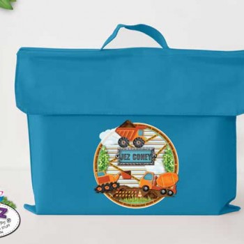 library Bags For Kids, waterproof library bag, kids book bag, library bag with handles, library bag with name, kids library bag, school library bag, Personalised Kids Library Bag