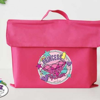 library Bags For Kids, waterproof library bag, kids book bag, library bag with handles, library bag with name, kids library bag, school library bag, Personalised Kids Library Bag