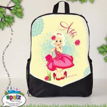 Kids Backpack, Personalised kids Bags, Kids Bags For School, Childrens Backpack, medium backpack, medium back-pack, kids back pack, kids kinder bag, kids bag with name, Kindy Bag