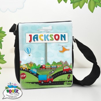 kids bag, personalised kids bag, messenger bag, kids messenger bag, travel bag kids, kids tote bag, kids shoulder bag, children shoulder bag, excursion bag kids