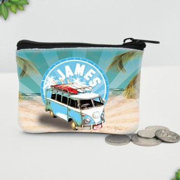 Personalised Kids Coin Purse Wallet Kids Money Bag Holder