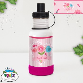 Kids Stainless Steel Drink water bottle name BPA free personalised