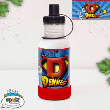 Kids Stainless Steel Drink water bottle name BPA free personalised