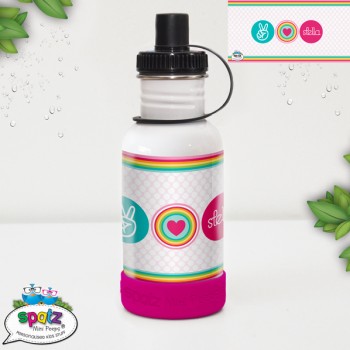 Kids Stainless Steel Drink bottle name, Kids drink Bottle, Straw Top drink bottle, BPA Free drink bottle, kids water bottle, water bottle, drink bottle, school drink bottle, name on drink bottle, kids gifts, back to school, kids eco bottle, kids steel bottle, name on water bottle