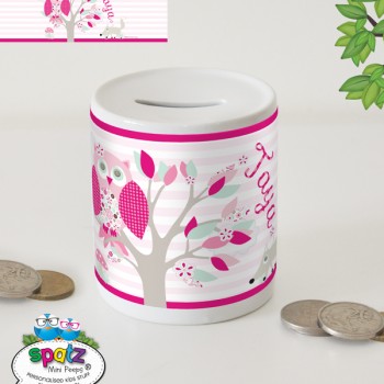 personalised girls money box