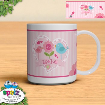 kids plastic mug gift keepsake dinner unbreakable BPA free