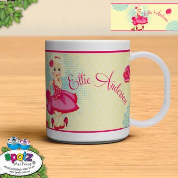 kids plastic mug gift keepsake dinner unbreakable BPA free