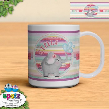 kids plastic mug gift keepsake dinner unbreakable BPA free