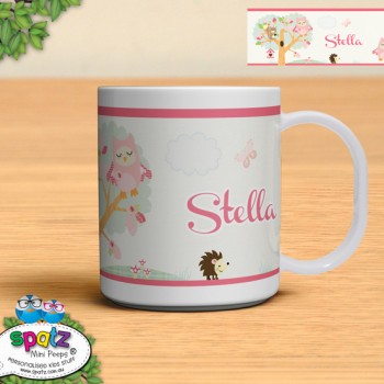 kids plastic mug gift keepsake dinner unbreakable BPA free