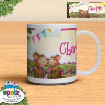 kids plastic mug gift keepsake dinner unbreakable BPA free