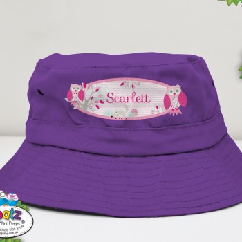 kids bucket hat, toddler hat, personalised toddler hat, kids hat, kids beach hat, adjustable hat kids, kids pull cord hat, cancer council hat, good beach hat for kids, kids sun hat, hat with name, custom child hat