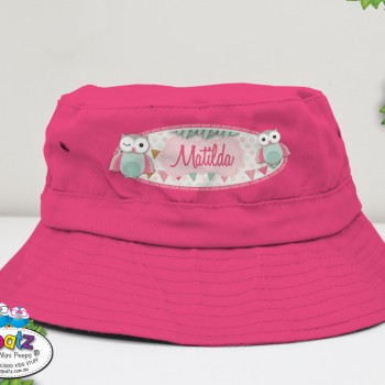 kids bucket hat, toddler hat, personalised toddler hat, kids hat, kids beach hat, adjustable hat kids, kids pull cord hat, cancer council hat, good beach hat for kids, kids sun hat, hat with name, custom child hat