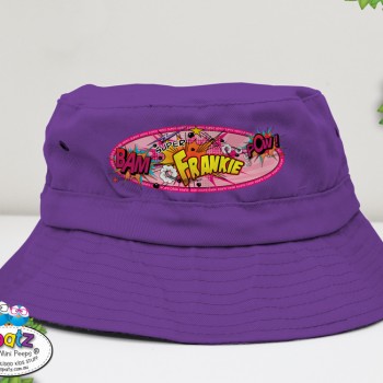 kids bucket hat, toddler hat, personalised toddler hat, kids hat, kids beach hat, adjustable hat kids, kids pull cord hat, cancer council hat, good beach hat for kids, kids sun hat, hat with name, custom child hat