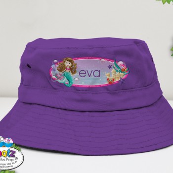 kids bucket hat, toddler hat, personalised toddler hat, kids hat, kids beach hat, adjustable hat kids, kids pull cord hat, cancer council hat, good beach hat for kids, kids sun hat, hat with name, custom child hat
