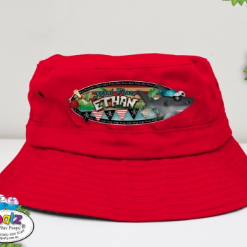 kids bucket hat, toddler hat, personalised toddler hat, kids hat, kids beach hat, adjustable hat kids, kids pull cord hat, cancer council hat, good beach hat for kids, kids sun hat, hat with name, custom child hat