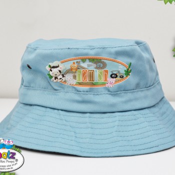kids bucket hat, toddler hat, personalised toddler hat, kids hat, kids beach hat, adjustable hat kids, kids pull cord hat, cancer council hat, good beach hat for kids, kids sun hat, hat with name, custom child hat