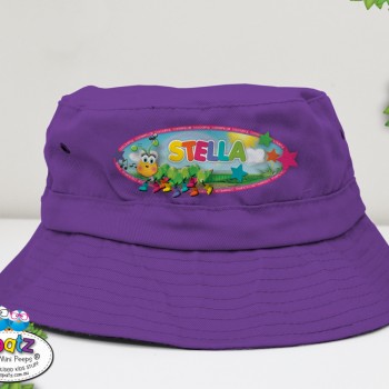 kids bucket hat, toddler hat, personalised toddler hat, kids hat, kids beach hat, adjustable hat kids, kids pull cord hat, cancer council hat, good beach hat for kids, kids sun hat, hat with name, custom child hat