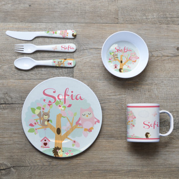 Kids Dinner Set Melamine