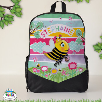 Personalised Kids Backpack I'm A Bee