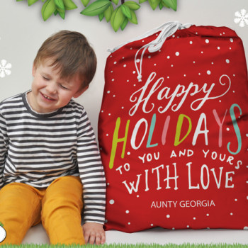 christmas santa sack