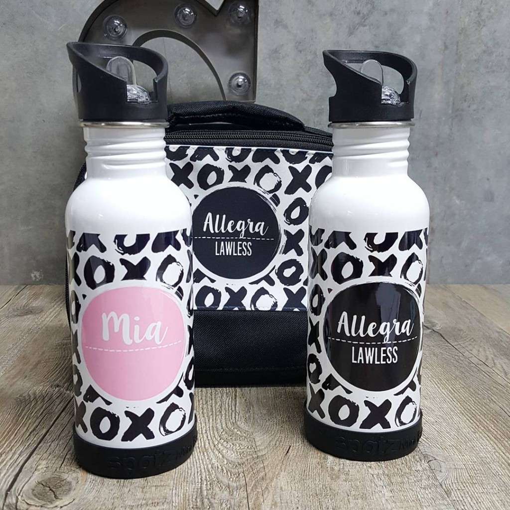 Personalised Stainless Steel Kids Drink Bottle Water Bottles
