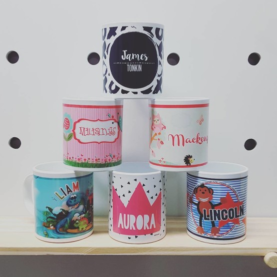 personalized children's name cups