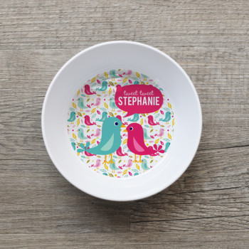 Birds Melamine Bowl Kids