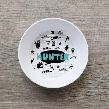 Monsters Kids Melamine Bowl