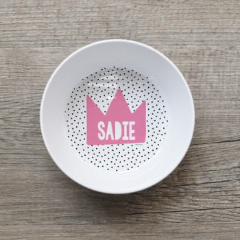 Princess Kids Plastic Melamine Childrens Bowl