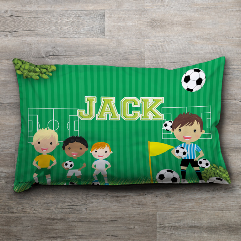 Personalised Kids Pillowcase Pillow Slip With A Custom Name