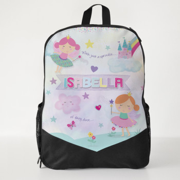 Personalised Kids Backpack Fairy Dust