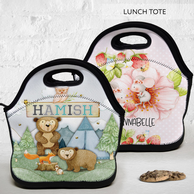 Personalised Kids Insulated Lunch Bag SPATZ Mini Peeps®