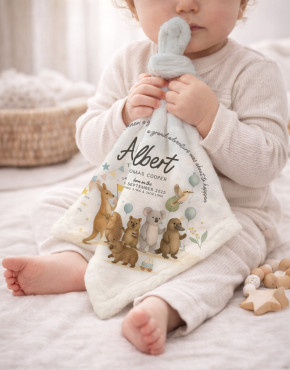 Personalised Baby Snuggle Comforter