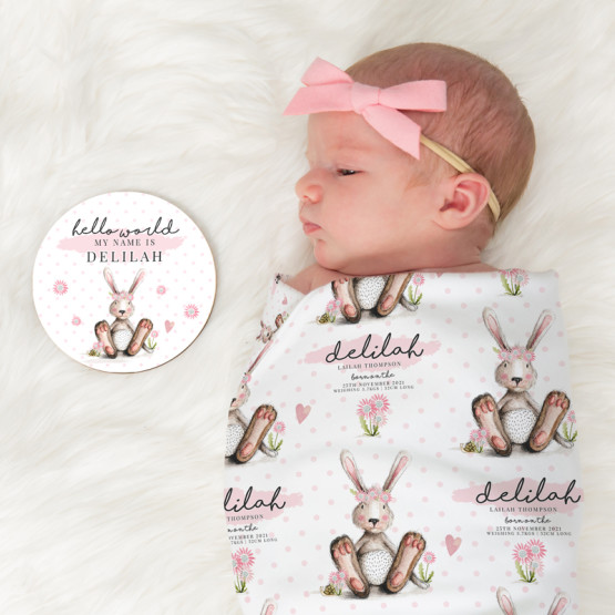 Baby Birth Announcement Plaque
