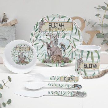 Kids Tableware & Dinnerware With A Custom Name
