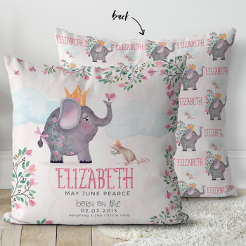 Baby Birth Details Cushion
