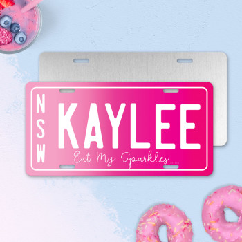 Personalised Kids Mini Number Plates