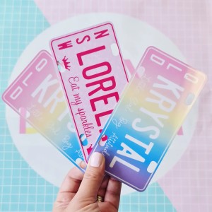Personalised Kids Mini Number Plates